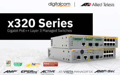 ให้ทุกการเชื่อมต่อของคุณไม่มีสะดุด มาพร้อมกับความเสถียรขั้นสุด กับ Allied Telesis X320 Series