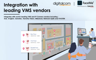 FaceMe มาพร้อมระบบ Integration with VMS Vendors และกล้อง IP ชั้นนำของโลก