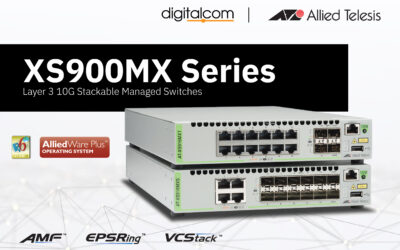 Allied Telesis สวิตช์ Layer 3 10G Stackable Managed รุ่น XS900MX Series
