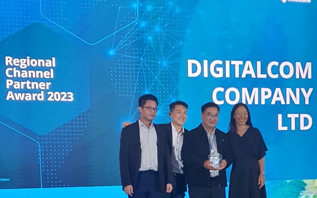 digitalcom thailand ดิจิตอลคอม regional channel partner award 2023