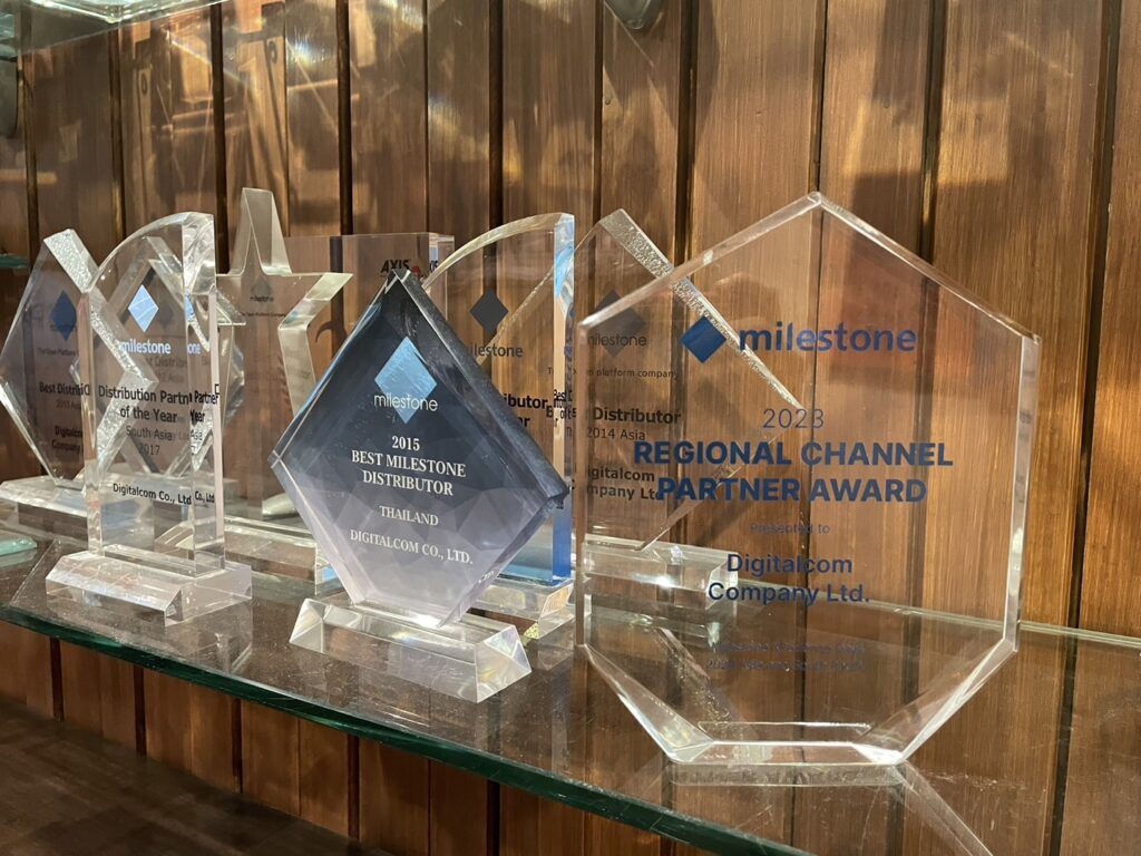 digitalcom thailand milestone regional channel partner award