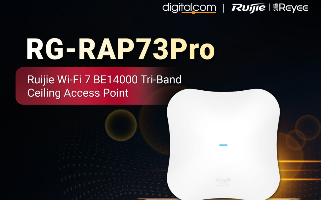 เปิดประสบการณ์ใหม่แห่ง Wi-Fi ด้วย Ruijie RG-RAP73 Pro!