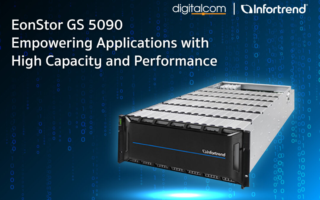 EonStor GS 5090 – ประสิทธิภาพสูงในดีไซน์ที่ประหยัดพื้นที่