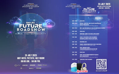 ขอเชิญเข้าร่วมงานสัมมนา IT Infrastructure Upcountry Roadshow 2025 at Pattaya