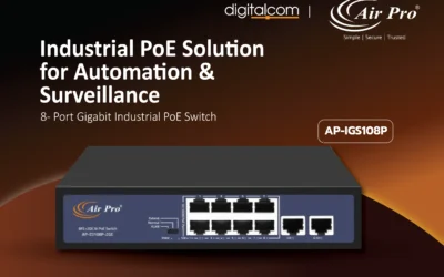 AP-IGS108P 8-Port Gigabit Industrial PoE Switch