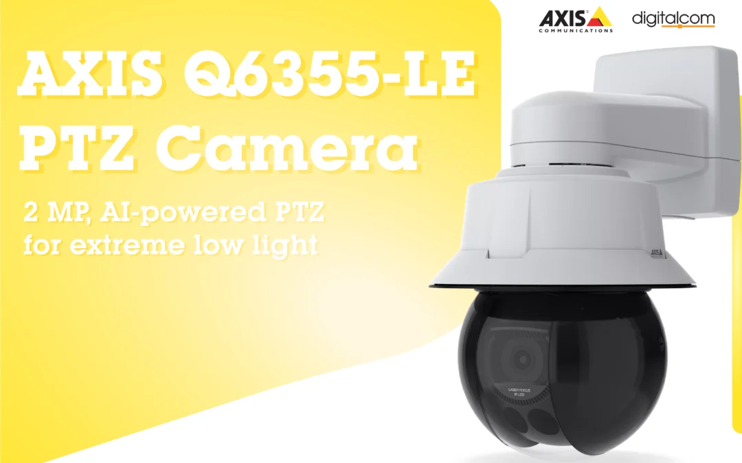 Axis 2MP AI-powered PTZ กล้อง PTZ อัจฉริยะสำหรับสภาพแสงน้อยสุดขีด