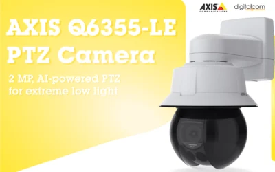 Axis 2MP AI-powered PTZ กล้อง PTZ อัจฉริยะสำหรับสภาพแสงน้อยสุดขีด