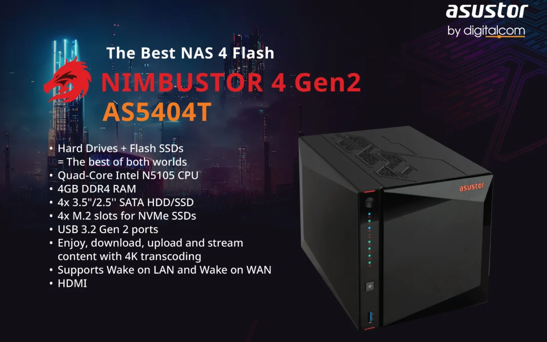 ASUSTOR Nimbustor 4 Gen2 (AS5404T)