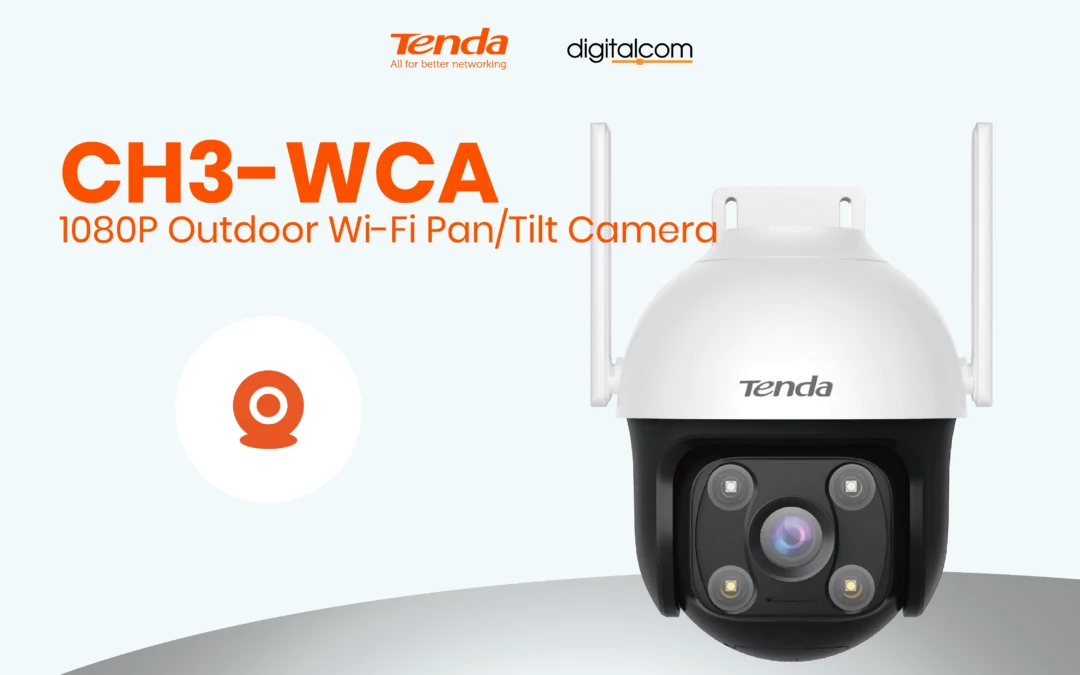 CH3-WCA | 1080P Outdoor Wi-Fi Pan/Tilt Camera