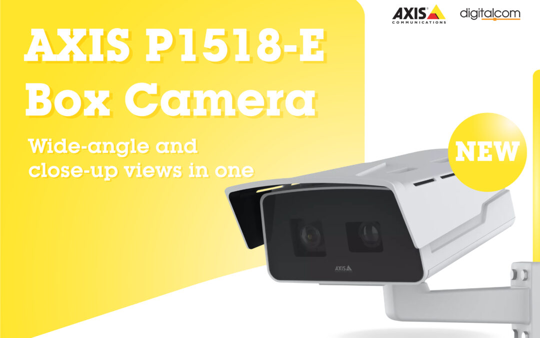 AXIS P1518-E เห็นทุกมุม ครอบคลุมทุกมิติ!