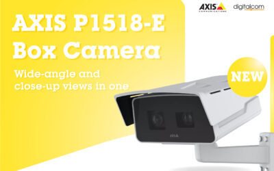 AXIS P1518-E เห็นทุกมุม ครอบคลุมทุกมิติ!