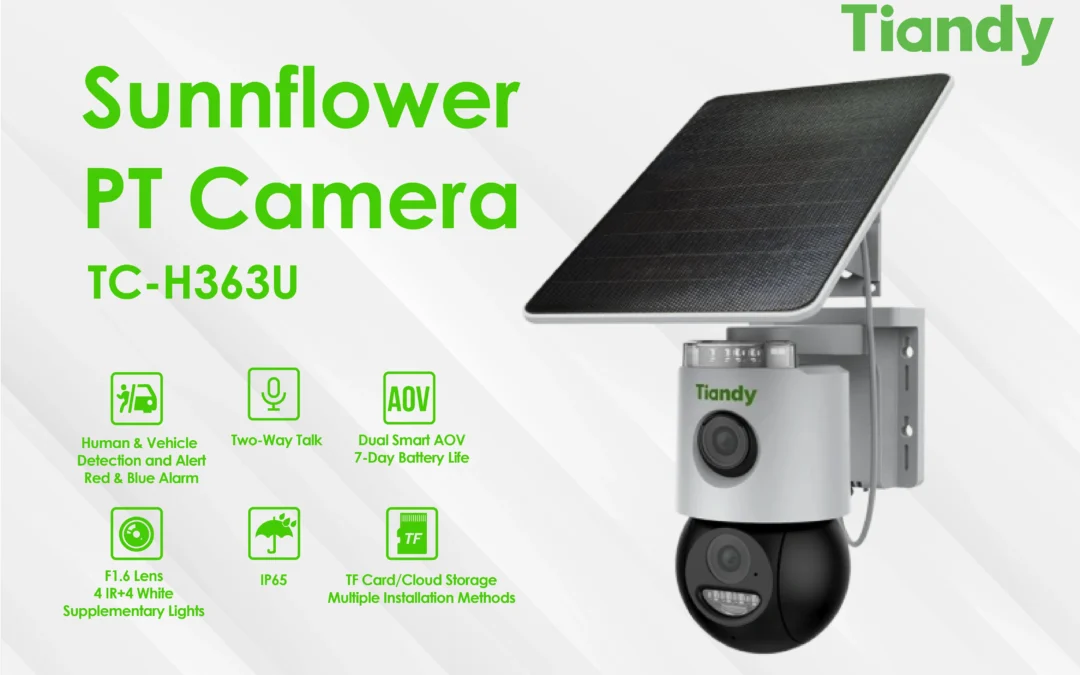 กล้อง Tiandy Sunflower PT Camera รุ่น TC-H363U