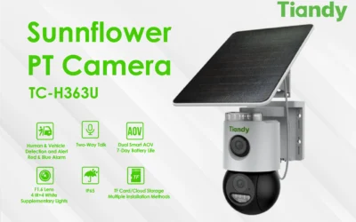 กล้อง Tiandy Sunflower PT Camera รุ่น TC-H363U
