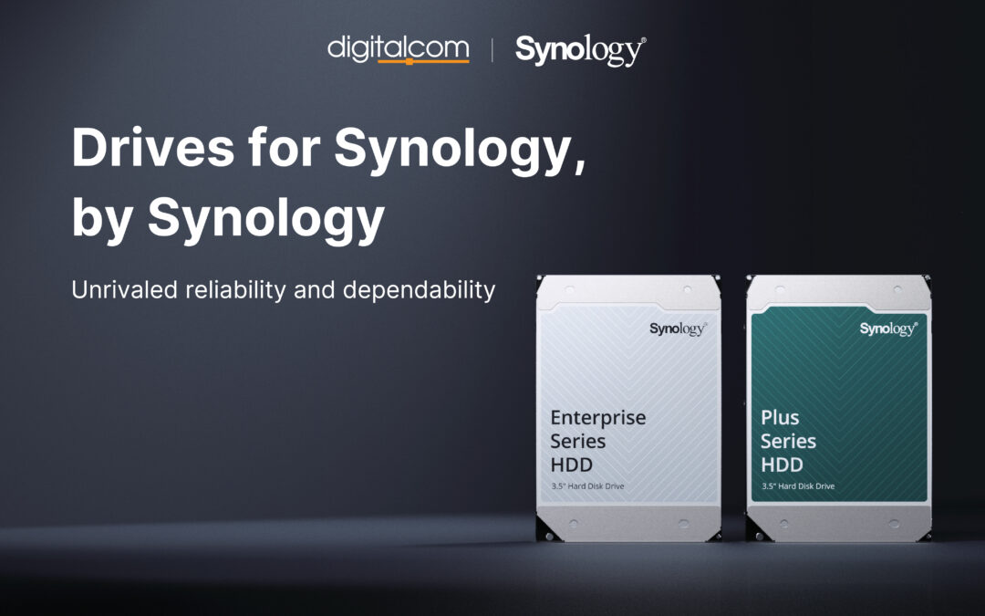 Drives for Synology ,by Synology เพื่อความอุ่นใจสูงสุดในการจัดเก็บ